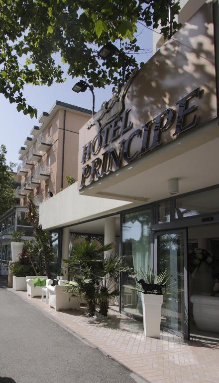 Hotel Principe ريميني المظهر الخارجي الصورة